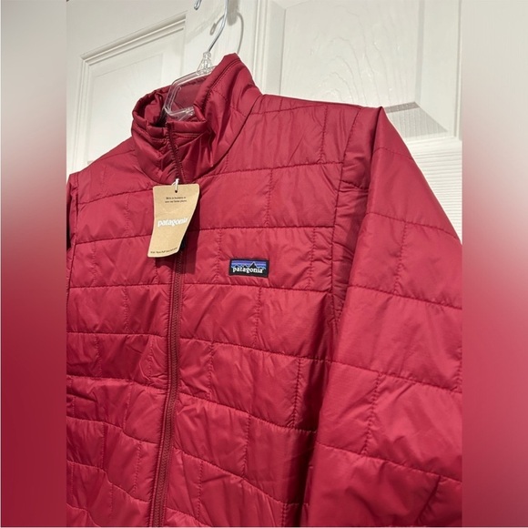 Patagonia Boys' XL Nano Puff Jacket Wax Red NWT Puffy Puffer Youth Kids - Picture 3 of 8